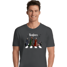 Load image into Gallery viewer, Daily_Deal_Shirts Premium Shirts, Unisex / Small / Charcoal The Vampires Road
