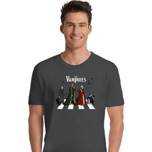 Daily_Deal_Shirts Premium Shirts, Unisex / Small / Charcoal The Vampires Road