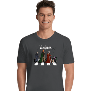 Daily_Deal_Shirts Premium Shirts, Unisex / Small / Charcoal The Vampires Road