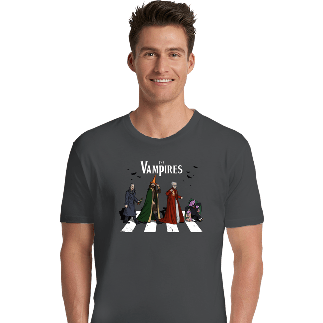 Daily_Deal_Shirts Premium Shirts, Unisex / Small / Charcoal The Vampires Road