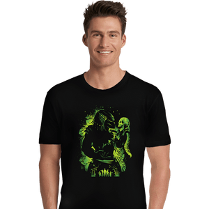 Secret_Shirts Premium Shirts, Unisex / Small / Black Hunter Of Humans