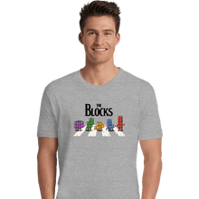 Load image into Gallery viewer, Last_Chance_Shirts Premium Shirts, Unisex / Small / Sports Grey The Blocks
