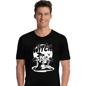 Secret_Shirts Premium Shirts, Unisex / Small / Black Beach Witch