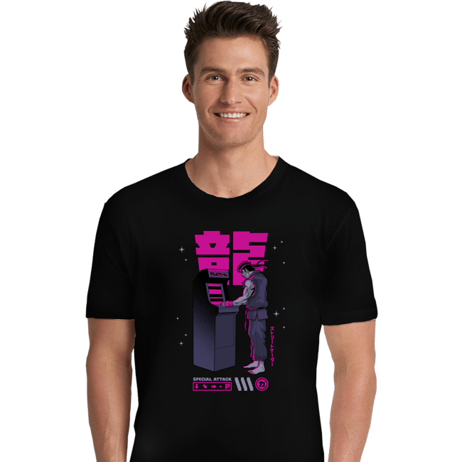 Secret_Shirts Premium Shirts, Unisex / Small / Black Ryu Arcade