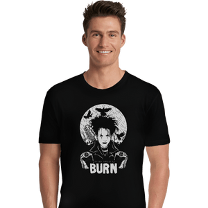 Shirts Premium Shirts, Unisex / Small / Black Burn
