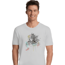 Load image into Gallery viewer, Secret_Shirts Premium Shirts, Unisex / Small / White Watercolor Howl
