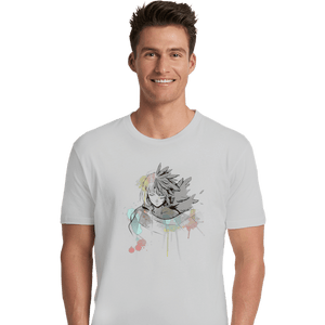Secret_Shirts Premium Shirts, Unisex / Small / White Watercolor Howl