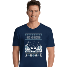 Load image into Gallery viewer, Shirts Premium Shirts, Unisex / Small / Navy Ho Ho Hoth
