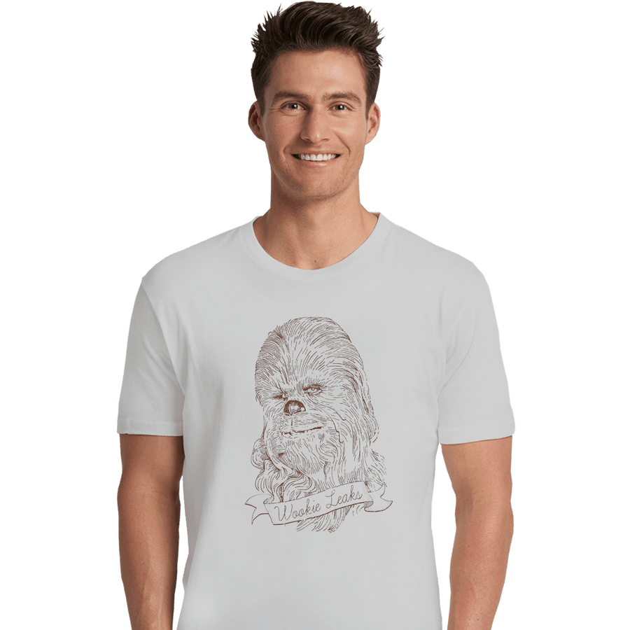 Shirts Premium Shirts, Unisex / Small / White Wookie Leaks