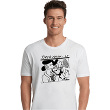 Load image into Gallery viewer, Shirts Premium Shirts, Unisex / Small / White Tired Youth
