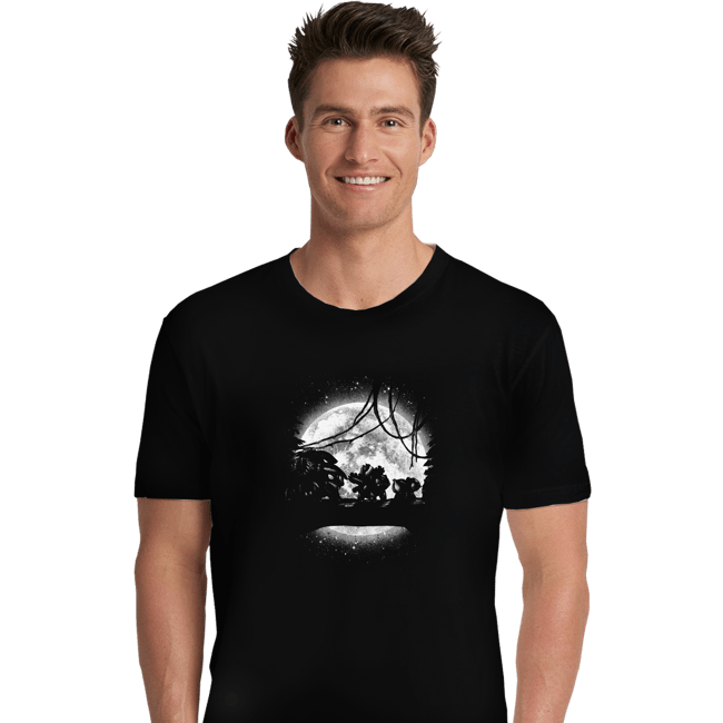 Shirts Premium Shirts, Unisex / Small / Black Moonlight Grass Type