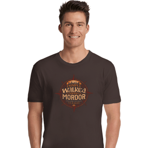 Shirts Premium Shirts, Unisex / Small / Dark Chocolate I Simply Walked