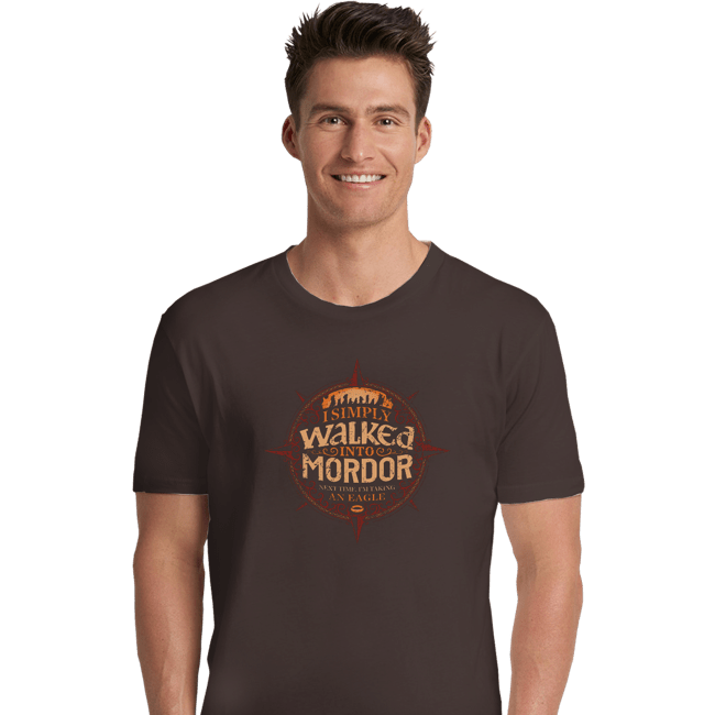 Shirts Premium Shirts, Unisex / Small / Dark Chocolate I Simply Walked