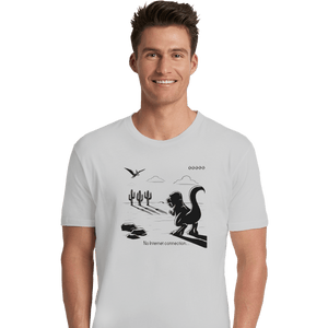 Shirts Premium Shirts, Unisex / Small / White T-Rex Run