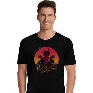 Shirts Premium Shirts, Unisex / Small / Black Don't Deal with the Devil