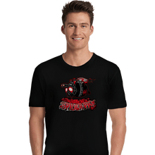 Load image into Gallery viewer, Secret_Shirts Premium Shirts, Unisex / Small / Black Spider-Pig - 1610
