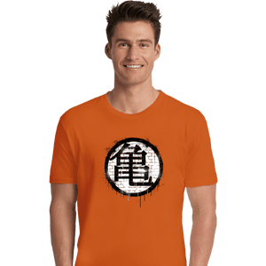 Shirts Premium Shirts, Unisex / Small / Orange Kame Spray