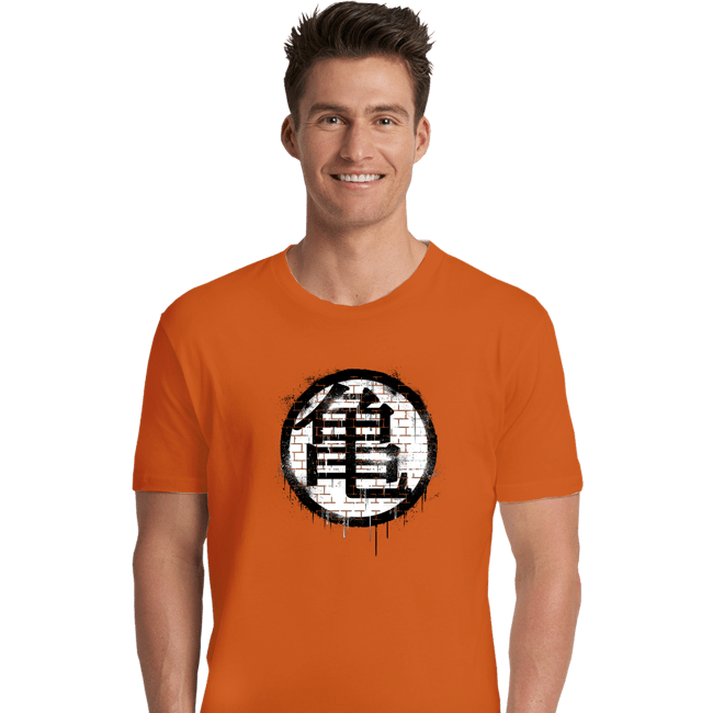 Shirts Premium Shirts, Unisex / Small / Orange Kame Spray
