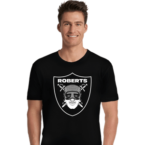 Shirts Premium Shirts, Unisex / Small / Black Roberts