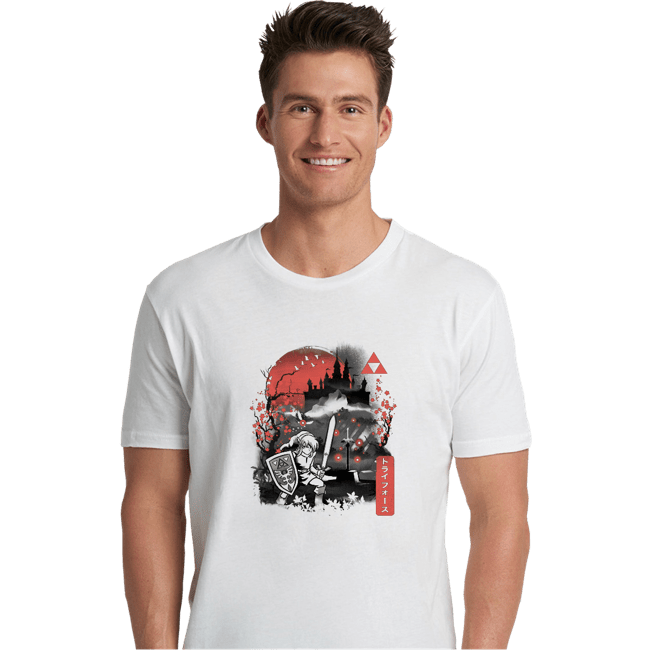 Daily_Deal_Shirts Premium Shirts, Unisex / Small / White Sumie To The Past