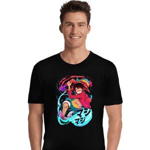 Shirts Premium Shirts, Unisex / Small / Black Luffy