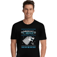 Load image into Gallery viewer, Secret_Shirts Premium Shirts, Unisex / Small / Black Ugly Winter
