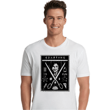 Load image into Gallery viewer, Secret_Shirts Premium Shirts, Unisex / Small / White Crafting Is Fun Secret Sale
