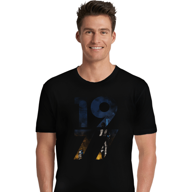 Shirts Premium Shirts, Unisex / Small / Black 1977 SW