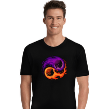 Load image into Gallery viewer, Secret_Shirts Premium Shirts, Unisex / Small / Black Balance Dice
