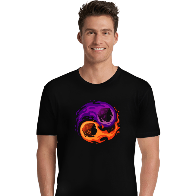 Secret_Shirts Premium Shirts, Unisex / Small / Black Balance Dice