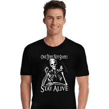 Load image into Gallery viewer, Last_Chance_Shirts Premium Shirts, Unisex / Small / Black Stay Alive
