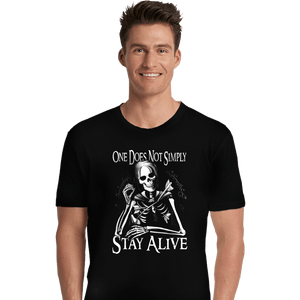 Last_Chance_Shirts Premium Shirts, Unisex / Small / Black Stay Alive