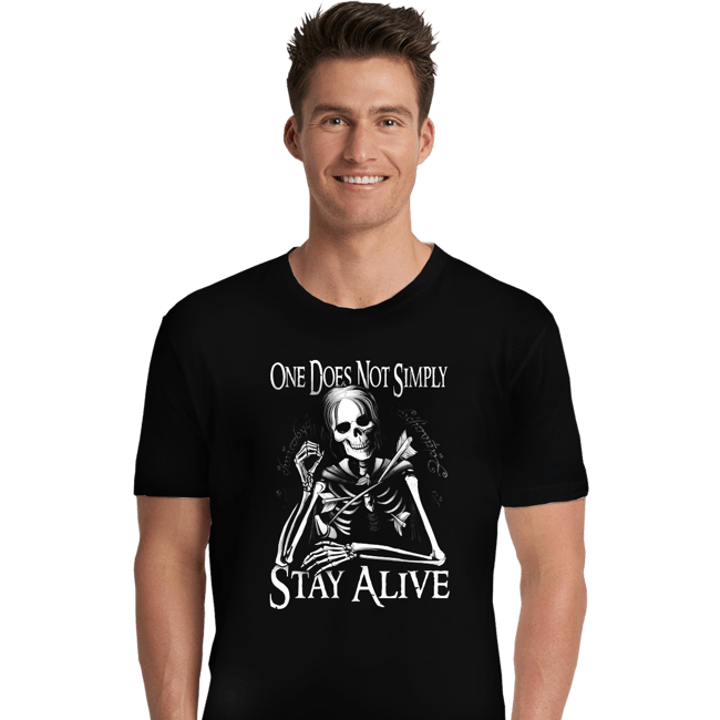 Last_Chance_Shirts Premium Shirts, Unisex / Small / Black Stay Alive