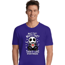 Load image into Gallery viewer, Daily_Deal_Shirts Premium Shirts, Unisex / Small / Violet There&#39;s Love In The Air
