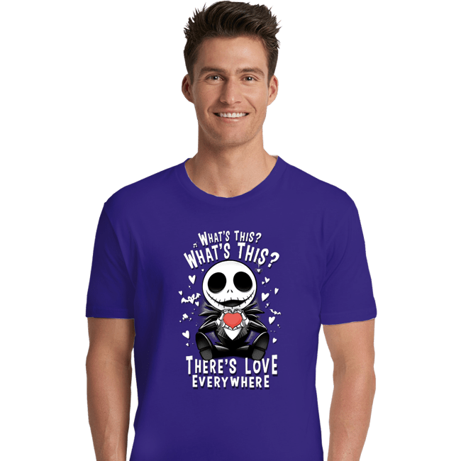Daily_Deal_Shirts Premium Shirts, Unisex / Small / Violet There's Love In The Air