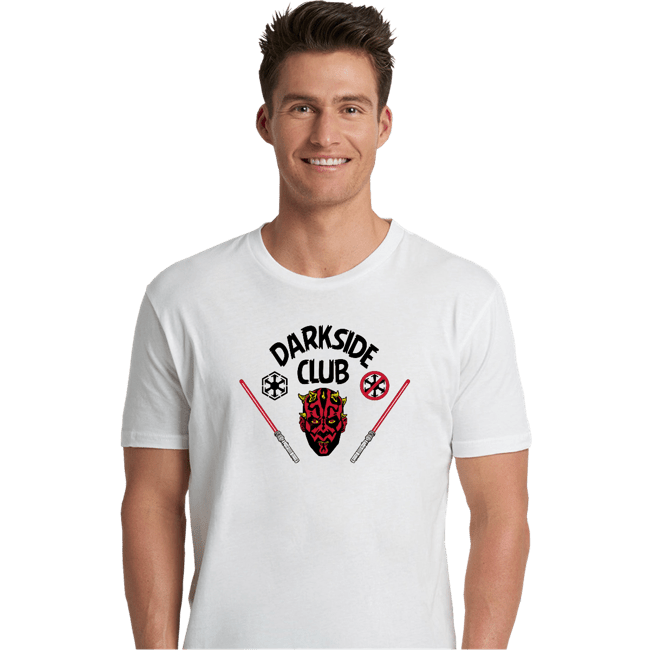 Secret_Shirts Premium Shirts, Unisex / Small / White Darkside Club