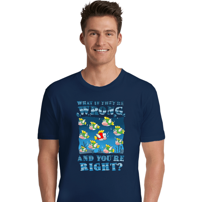 Daily_Deal_Shirts Premium Shirts, Unisex / Small / Navy Cheep Cheep!