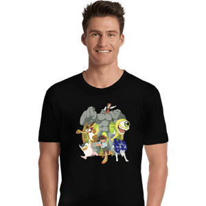 Daily_Deal_Shirts Premium Shirts, Unisex / Small / Black Vintage Monster Rancher