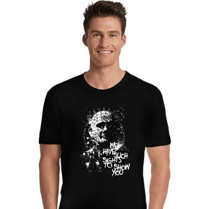 Daily_Deal_Shirts Premium Shirts, Unisex / Small / Black Pinhead Splatter