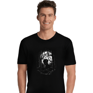 Shirts Premium Shirts, Unisex / Small / Black Moonlight Princess