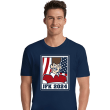 Load image into Gallery viewer, Shirts Premium Shirts, Unisex / Small / Navy Clone High President
