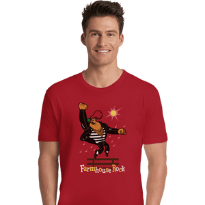 Shirts Premium Shirts, Unisex / Small / Red Farmhouse Rock