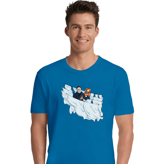Daily_Deal_Shirts Premium Shirts, Unisex / Small / Sapphire Slasher Time