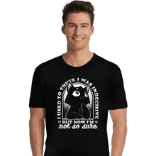 Load image into Gallery viewer, Shirts Premium Shirts, Unisex / Small / Black Indecisive Cat
