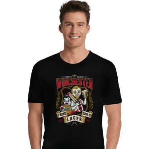 Shirts Premium Shirts, Unisex / Small / Black Winchester Fried Gold Lager