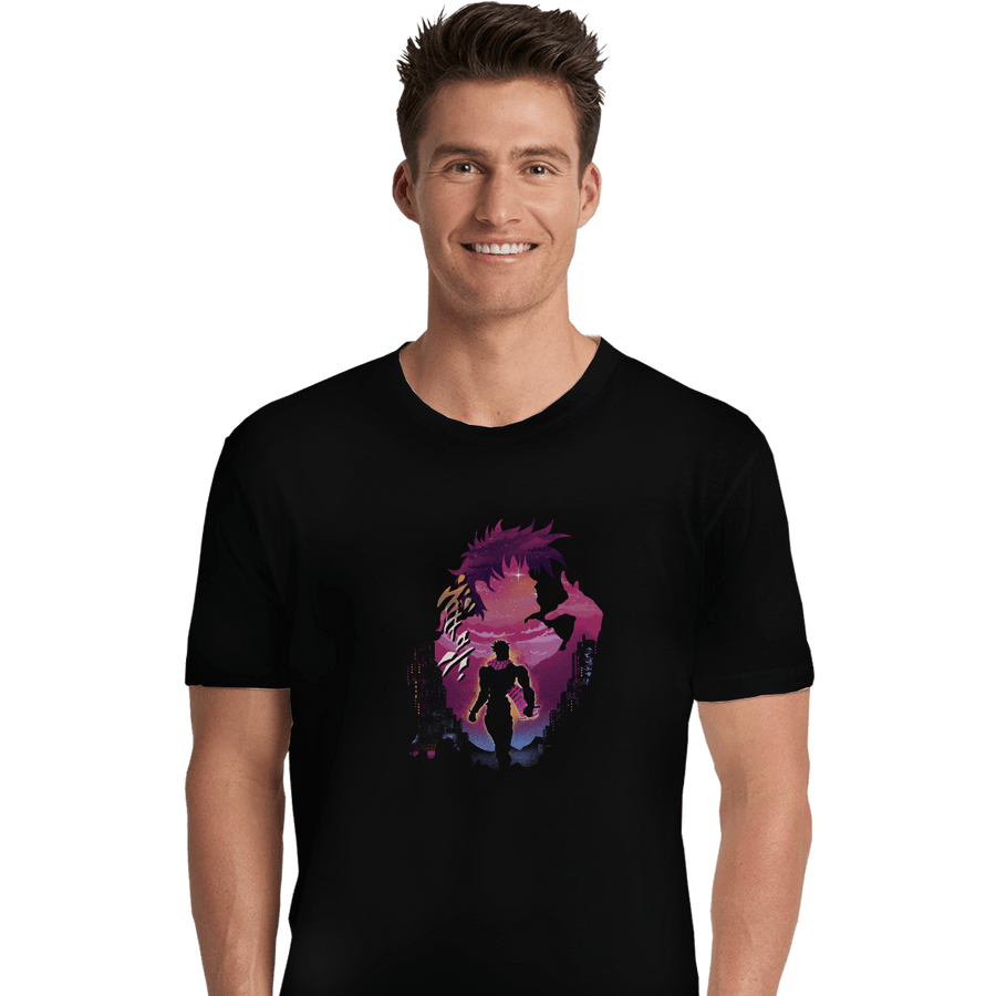 Shirts Premium Shirts, Unisex / Small / Black Joestar Adventure