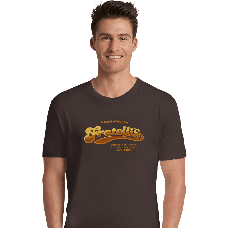 Shirts Premium Shirts, Unisex / Small / Dark Chocolate Fratelli's