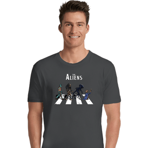 Daily_Deal_Shirts Premium Shirts, Unisex / Small / Charcoal The Aliens