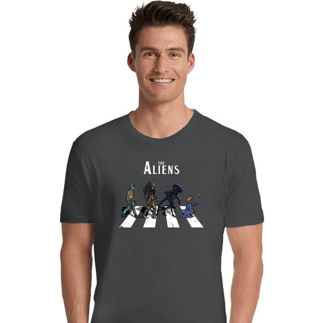 Daily_Deal_Shirts Premium Shirts, Unisex / Small / Charcoal The Aliens