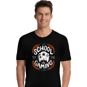 Shirts Premium Shirts, Unisex / Small / Black Dreamcast Gaming Club